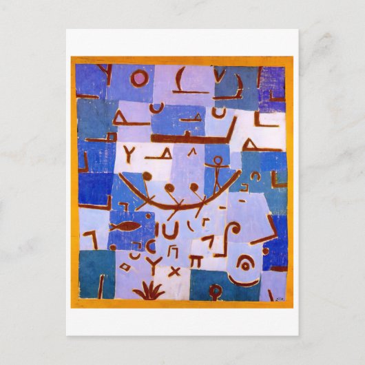 ナイルの伝説 | ポール・クレー | ポストカード (正面)