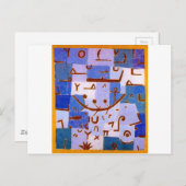 ナイルの伝説 by ポール・クレー ポストカード (正面/裏面)