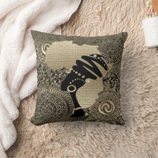 「ナイルの女王」 クッション (ブランケット)