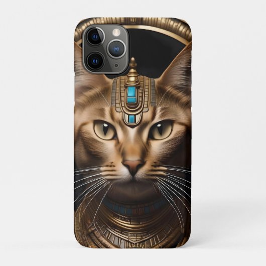 ナイルの女王: クレオパトラ様の猫 Case-Mate iPhoneケース (裏)
