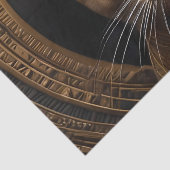 ナイルの女王：ヘアドレの猫クレオパトラ 薄葉紙 (詳細)