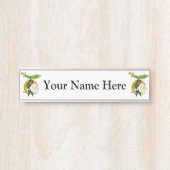 ナイルの娘たち サインプレート (正面)