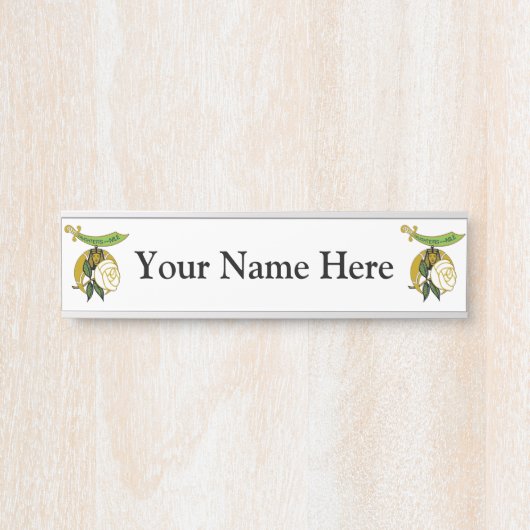 ナイルの娘たち サインプレート (正面)