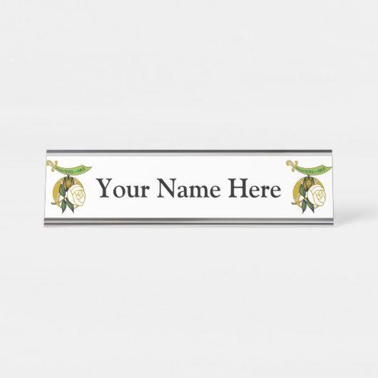 ナイルの娘たち デスクネームプレート (正面)