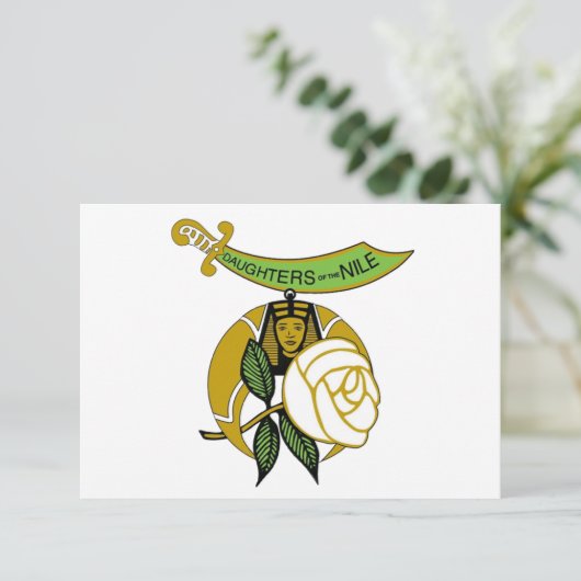 ナイルの娘たち 案内状 (スタンド正面)