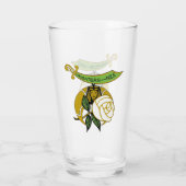 ナイルの娘 タンブラーグラス (裏面)