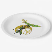 ナイルの娘 ペーパープレート (アングル)