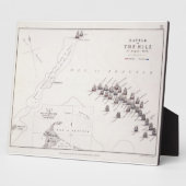 ナイルの戦いの計画1798威厳がある年1月c フォトプラーク (側面)
