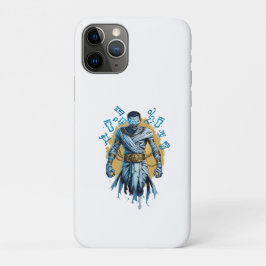 ナイルの戦士Tシャツ - ファラオにインスパイアされたアート iPhone 11 PROケース
