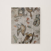 ナイルの水鳥、ファウヌスの家の場面 ジグソーパズル (縦)