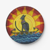 ナイルの紙皿の下の旅行 ペーパープレート (正面)