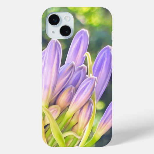 ナイルの花のユリが閉まる Case-Mate iPhoneケース (裏面)