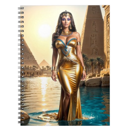 ナイルの黄金の女王 ノートブック (正面)