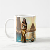 ナイルの黄金女王 コーヒーマグカップ (左)