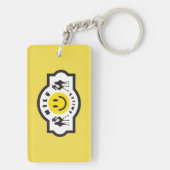 ナイルはKeychain微笑します キーホルダー (裏面)