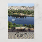 ナイルエジプト川 ポストカード (正面)