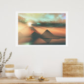 ナイルプリント ポスター (キッチン)