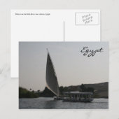 ナイルボート ポストカード (正面/裏面)