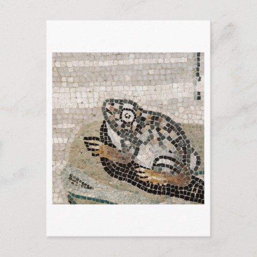 ナイルモザイク、フォーン家のカエル ポストカード (正面)