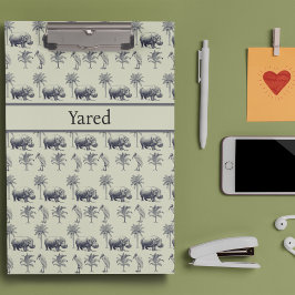 ナイルリバーボタニカルパターンカスタム クリップボード