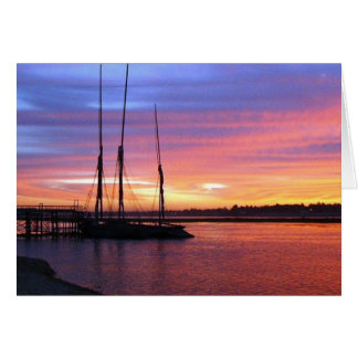 ナイル島の夕日