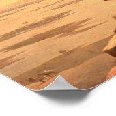 ナイル川のオーバーフロー， 1842 ポスター (角)