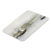 ナイル川のルクソール遺跡の一般的見解 マグネット (左側)