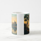 ナイル川を下る コーヒーマグカップ (中央)