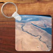 ナイル川、紅海地中海の海。 キーホルダー (正面)