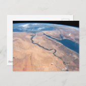 ナイル川、紅海地中海の海。 ポストカード (正面/裏面)