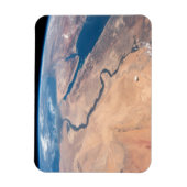 ナイル川、紅海地中海の海。 マグネット (縦)