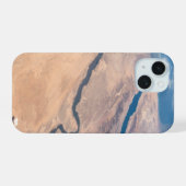 ナイル川、紅海地中海の海。 iPhone 15ケース (裏面横)