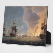 ナイル海戦1798年威厳がある第1次銘 フォトプラーク (側面)