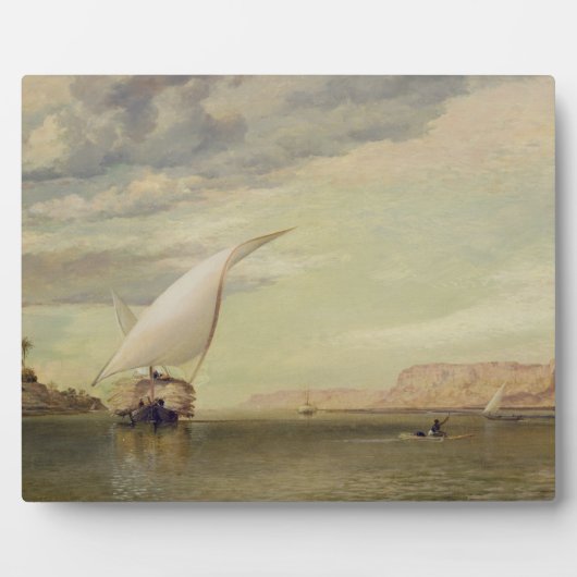 ナイル語(キャンバス上の油) フォトプラーク (正面)