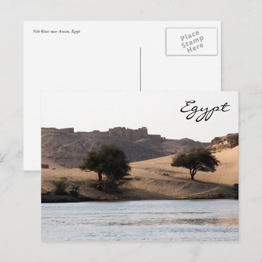 ナイル銀行 ポストカード (正面/裏面)