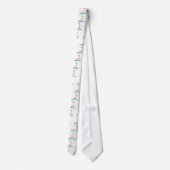 ナイル青いシリーズ ネクタイ (裏面)