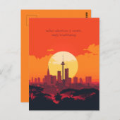 ナイロビへの旅行 ポストカード (正面/裏面)