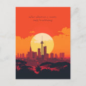 ナイロビへの旅行 ポストカード (正面)