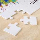 ナイロビケニアスカイライン ジグソーパズル (側面)