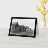 ナイロビケニア通りの場1908 カード (黄色い花)