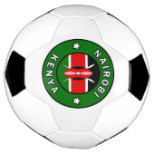 ナイロビケニア サッカーボール (回転)