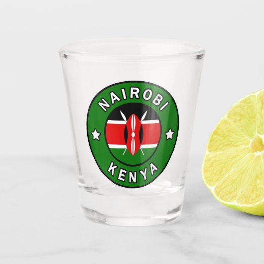 ナイロビケニア ショットグラス (正面)