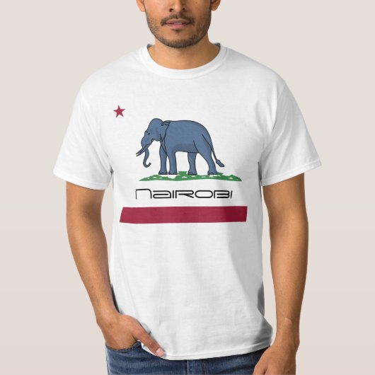 ナイロビケニヤ Tシャツ (正面)
