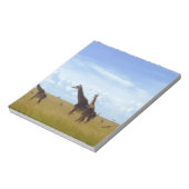 ナイロビナショナルパークジラフェス ノートパッド (回転)