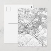 ナイロビ ケニア 地図 ポストカード (正面/裏面)