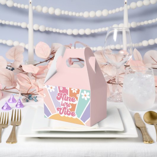 ナインはヴィベレトロサンシャインレインボーデイジー フェイバーボックス (ウェディング)