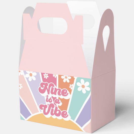 ナインはヴィベレトロサンシャインレインボーデイジー フェイバーボックス (見開き)