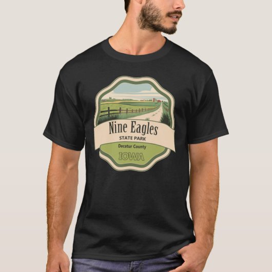 ナインイーグルス州立公園 Tシャツ (正面)