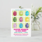 ナインイースターエッグ飾狩りパーティの招待状 招待状 (スタンド正面)