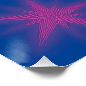 ナインスターズ – Ken Gage Art ポスター (コーナー)